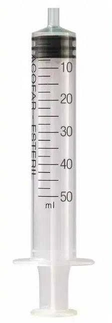 Ico Švirkštas S/A Kateteris 50ml 3vnt.