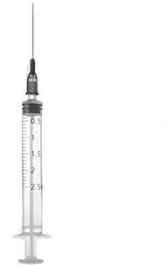 Ico Švirkštas su Adata 0,7x30 2,5ml G22