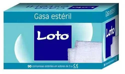 Indasec Lotus Loto minkšta hidrofilinė marlė 100 medvilnės 90 vienetų