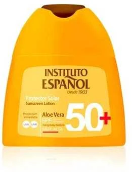 Instituto Español Sol Proteccion Solar Aloe Vera Spf50 Locion, 100 ml