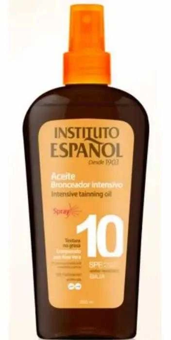 Instituto Español Intensive Tainning Oil Spf10 Purškiklis 250ml