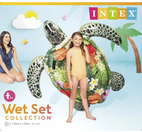 Pripučiamas čiužinys – vėžlys INTEX 57555NP