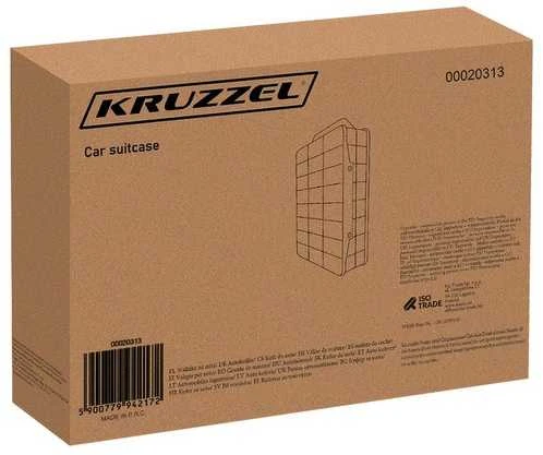 Kruzzel Mašinėlių modeliukų dėklas lagaminas