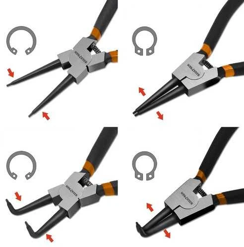 Bigstren Circlip pliers 4 pcs Bigstreen 22159