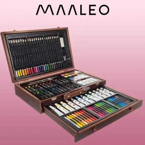 Maaleo Tapybos rinkinys lagamine - 117 vnt. (21644)