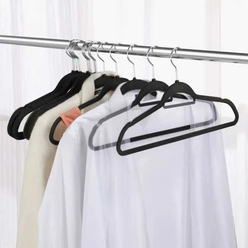 Clothes hanger 20pcs - juodas Ruhhy 22536