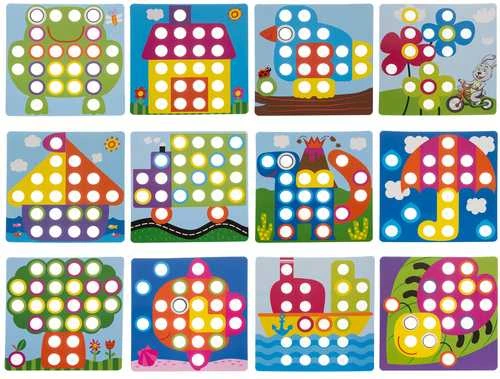 Dėlionė Iso Trade Educational puzzle - mosaic 26107