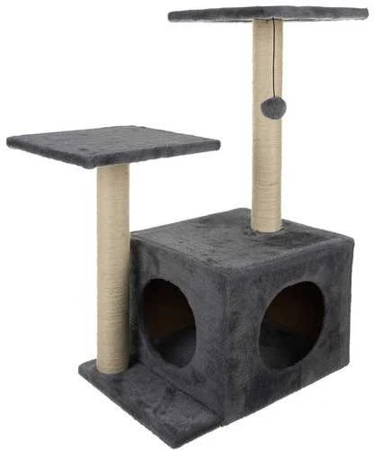 Purlov Draskyklė katėms, 71 x 44 x 34 cm, pilkos spalvos