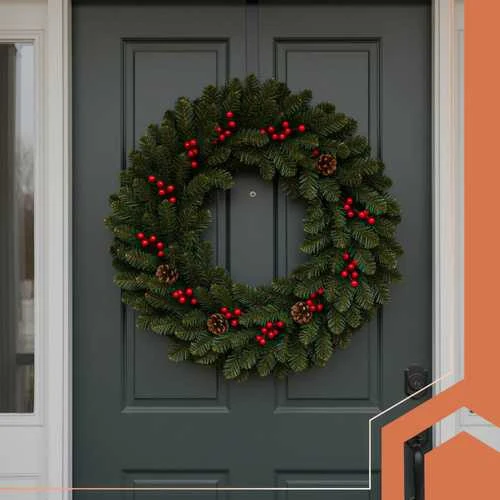 Christmas medžio garland 1m Ruhhy 22327