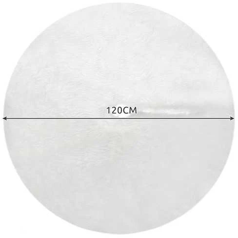 Baltas kilimėlis po eglute 120 cm Ruhhy 22227