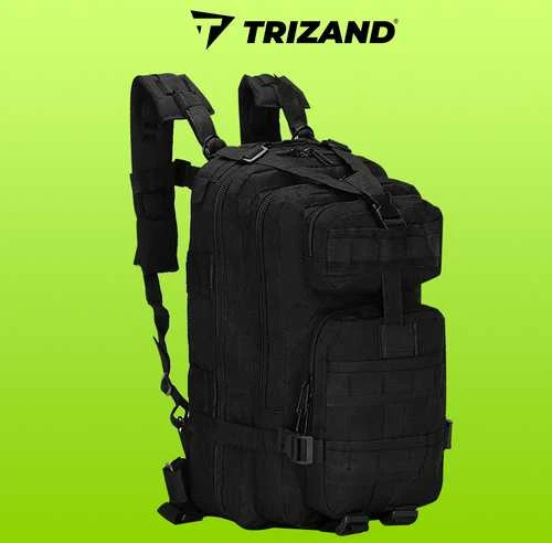 Trizand Karinė kuprinė XL juoda