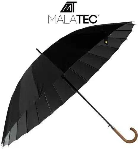 Malatec Juodas elegantiškas skėtis nuo lietaus
