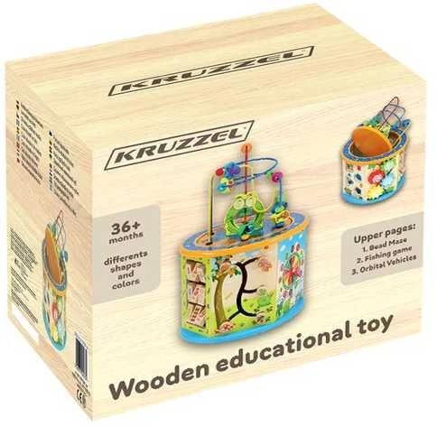 Kruzzel Medinis edukacinis kubas 22429