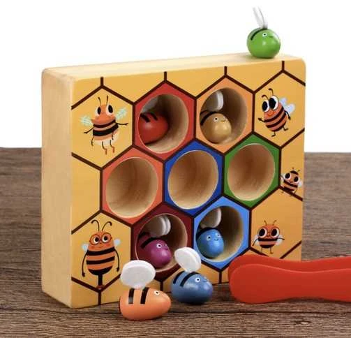 Wooden game "honeycomb" Kruzzel 21910