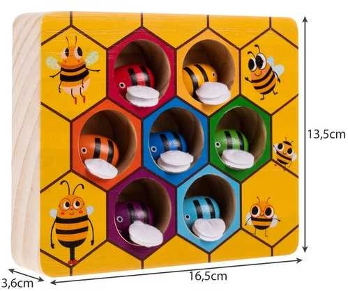 Wooden game "honeycomb" Kruzzel 21910