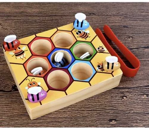 Wooden game "honeycomb" Kruzzel 21910