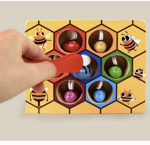 Wooden game "honeycomb" Kruzzel 21910
