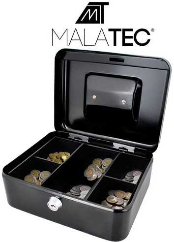 Malatec Rakinama metalinė pinigų dėžutė seifas