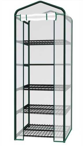 Malatec Mini folijos šiltnamis - 5 lentynos 23359