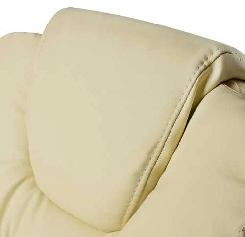 Biuro kėdė su atrama kojoms - balta Malatec 23287