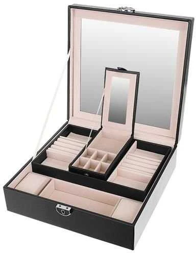 Beautylushh Papuošalų dėžutė - juodas Beautylush