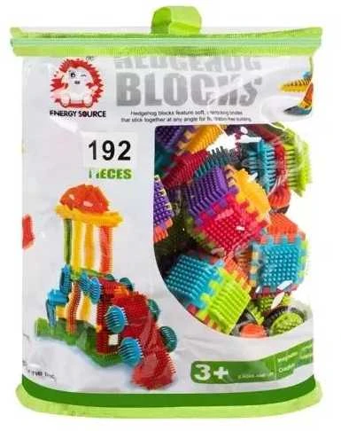 Kruzzel Statybiniai blokeliai - ežiukai 192vnt