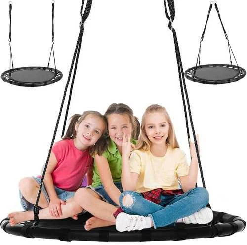 Iso Trade Stork's nest swing 100 cm juodas