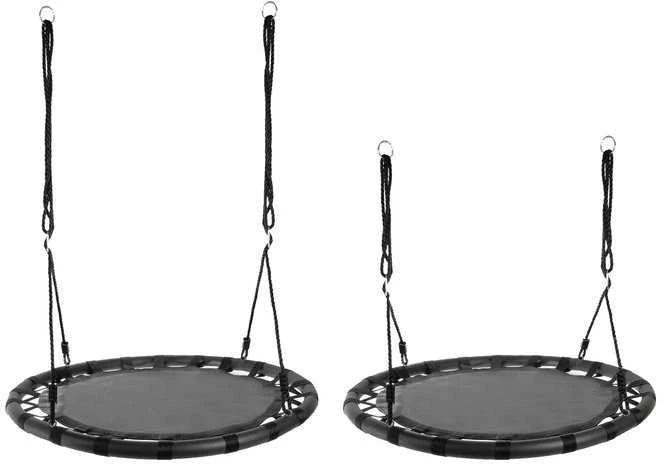 Iso Trade Stork's nest swing 100 cm juodas