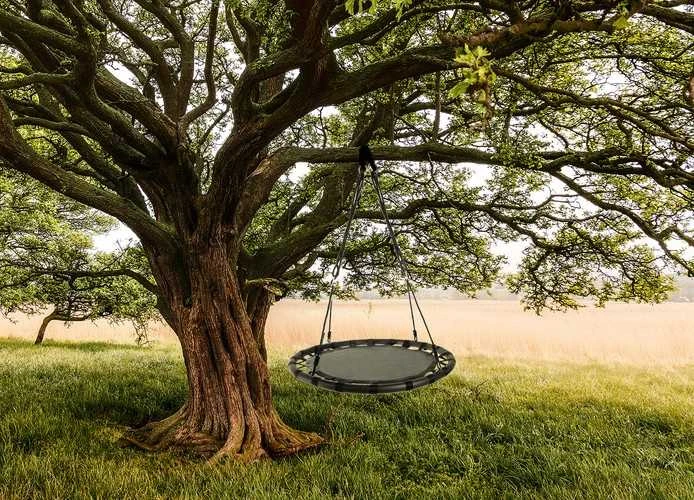 Iso Trade Stork's nest swing 100 cm juodas