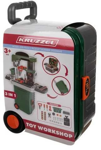 Vaikiškos žaislų dirbtuvės - rinkinys Kruzzel 24648