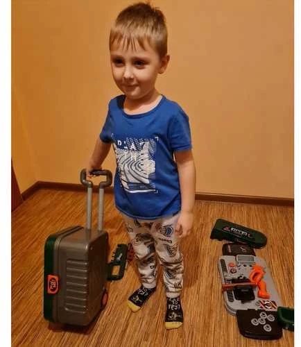 Vaikiškos žaislų dirbtuvės - rinkinys Kruzzel 24648