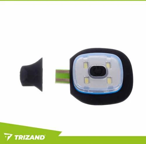 Žieminė kepurė su žibintuvėliu - juoda Trizand 22663