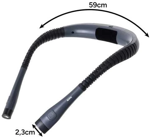 Izoxis 25675 LED kaklo skaitymo lempa