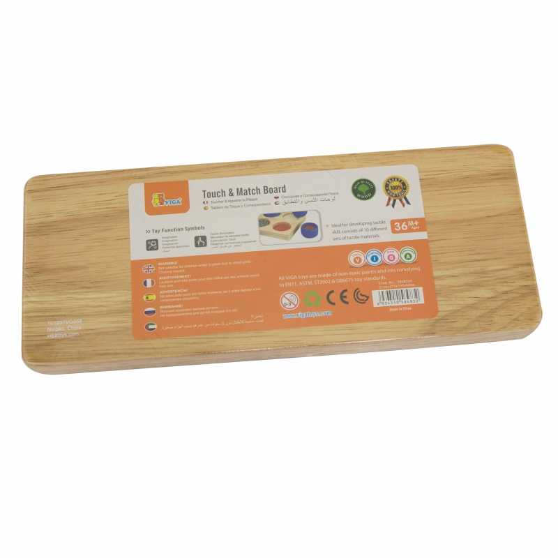 Viga Toys Sensorinis Sorteris 10 cilindrų