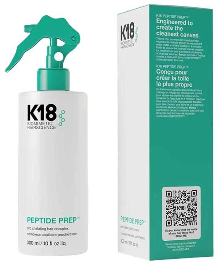 K18 Peptide Prep Pro Chelating Hair Complex Plaukus atstatantis purškiklis, 300 ml