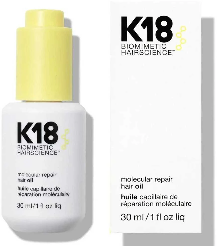 K18 Molecular Repair Hair Oil molekulinis regeneruojantis aliejus, 30 ml