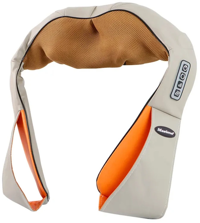 Masažuoklis kaklui ir nugarai su šildymu ir muzikos funkcija