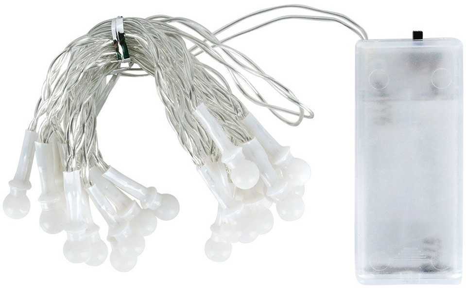 Kalėdiniai LED šviečiančios kamuoliukai 20 LED 200 cm