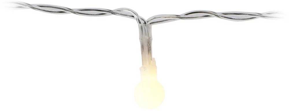 Kalėdiniai LED šviečiančios kamuoliukai 20 LED 200 cm