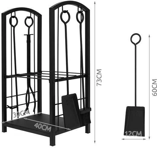 Kaminer Medinis stovas su priedais PK011