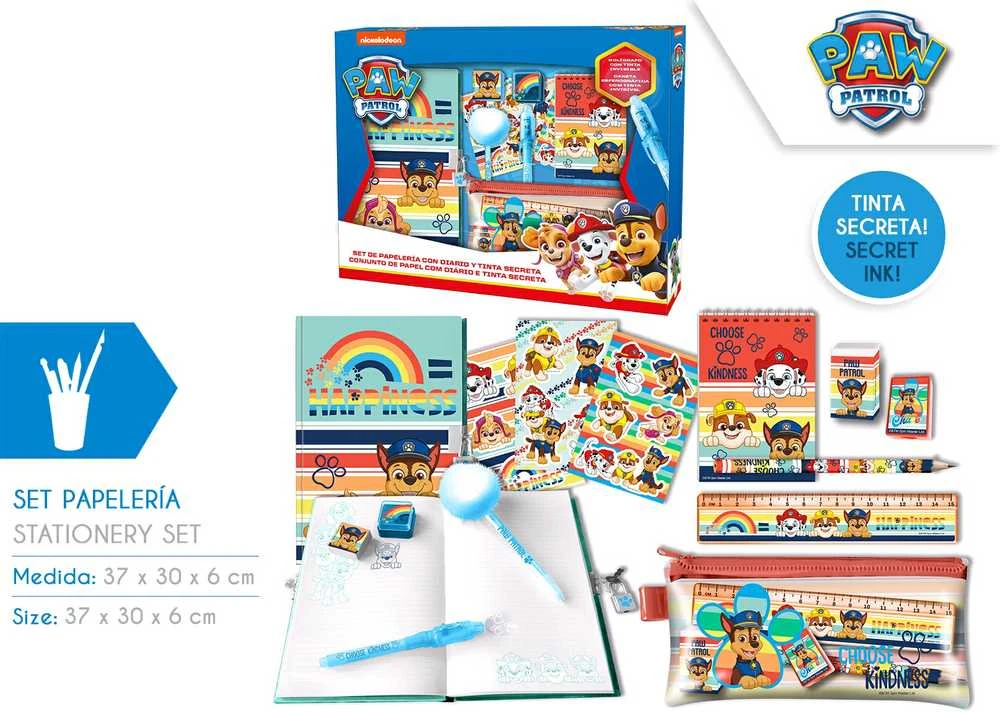Øvrige Kanceliarinės prekės, mokykliniai aksesuarai su slaptu Paw Patrol rašalu