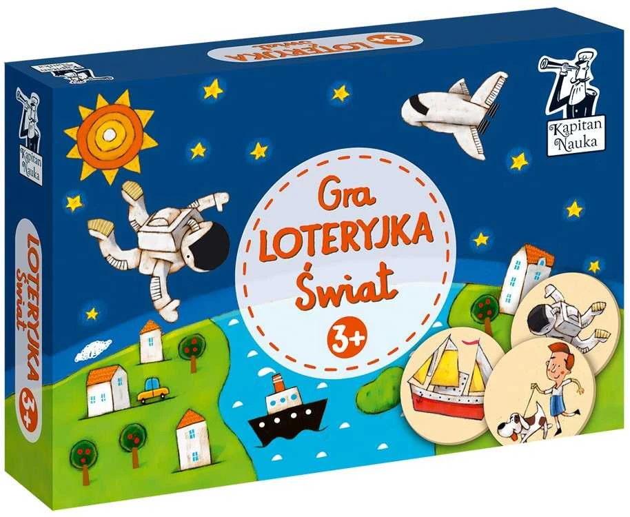 Kapitan Nauka Kapitono mokslo loterijos pasaulis 3+