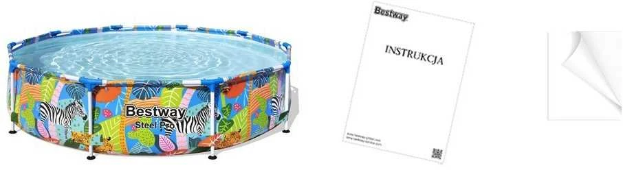 BESTWAY baseinas 3.05m x 66cm, 56985