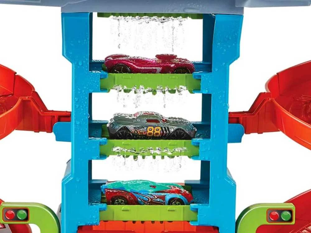Mattel Hot Wheels rinkinys „Bokštinė automobilių plovykla“
