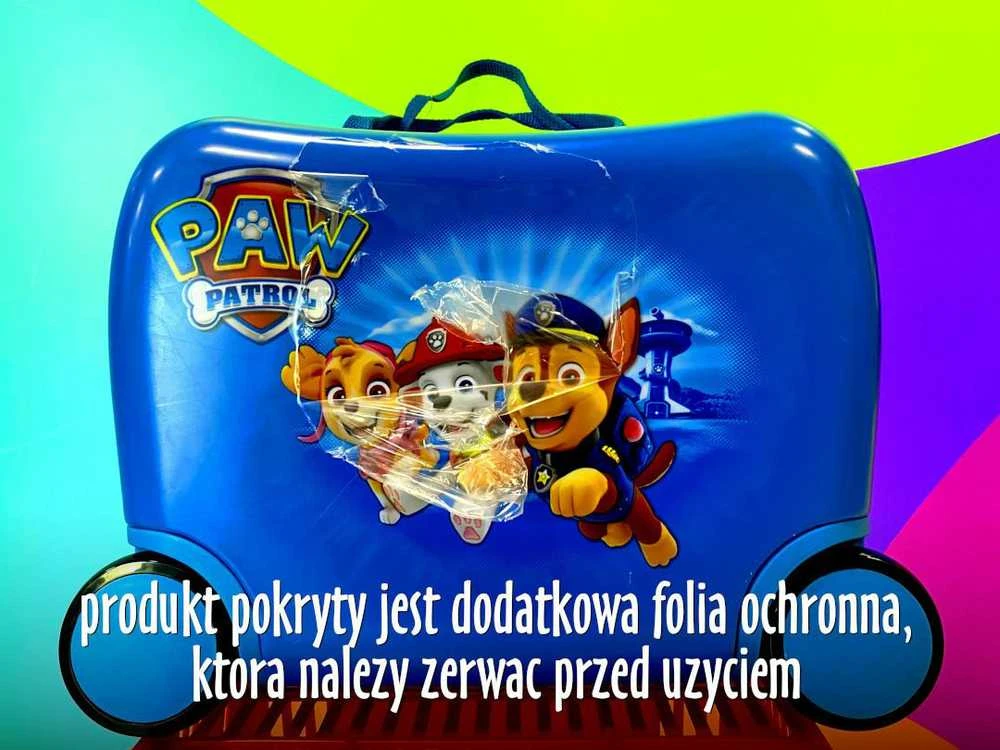 Nickelodeon PAW Patrol kelioninis lagaminas su ratukais vaikams | Mėlynas