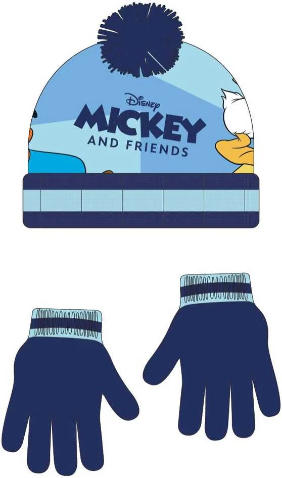 Kepurė Mickey Mouse žiemos komplektas