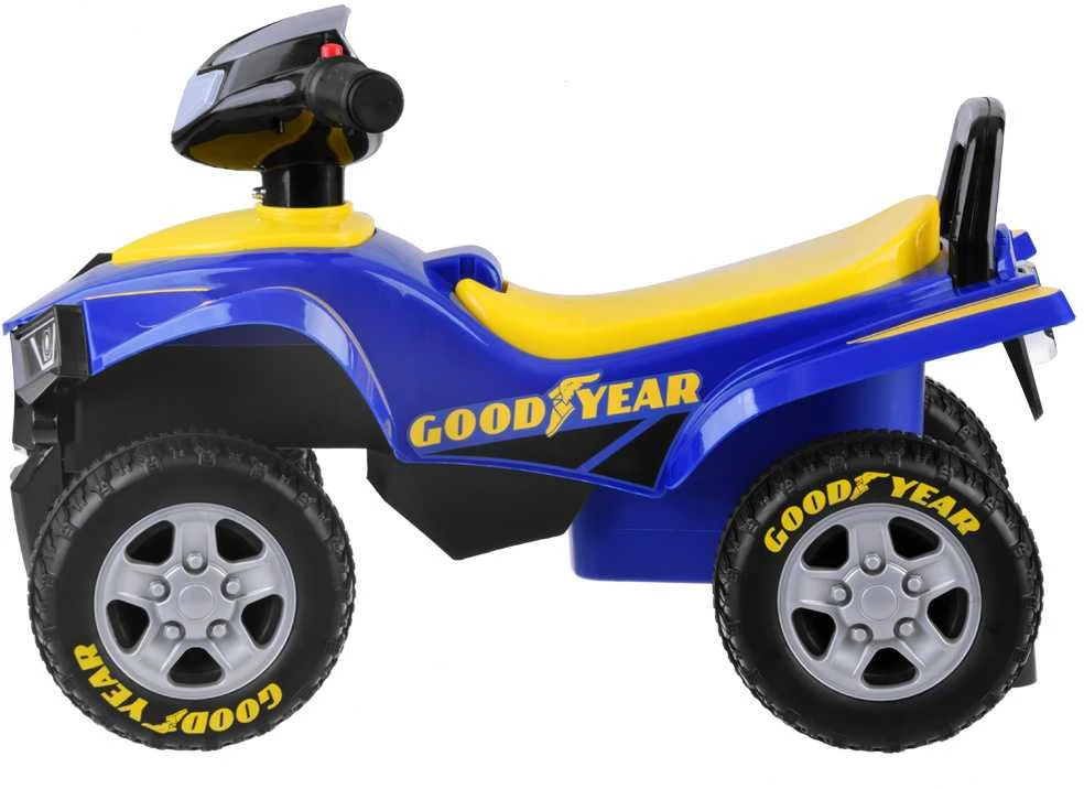 Jokomisiada Keturratis Goodyear važiuojama transporto priemonė su garsu ir šviesa ZA4988