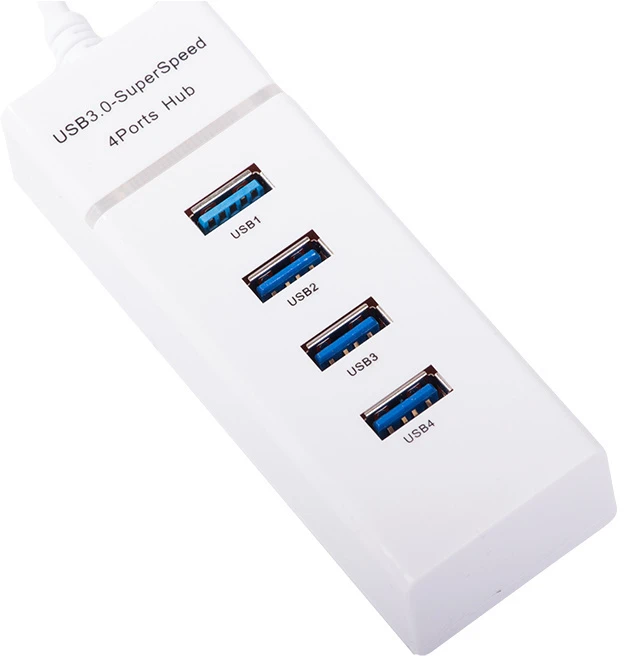 Kilimėlis USB 3.0 skirstytuvas su 4 prievadais