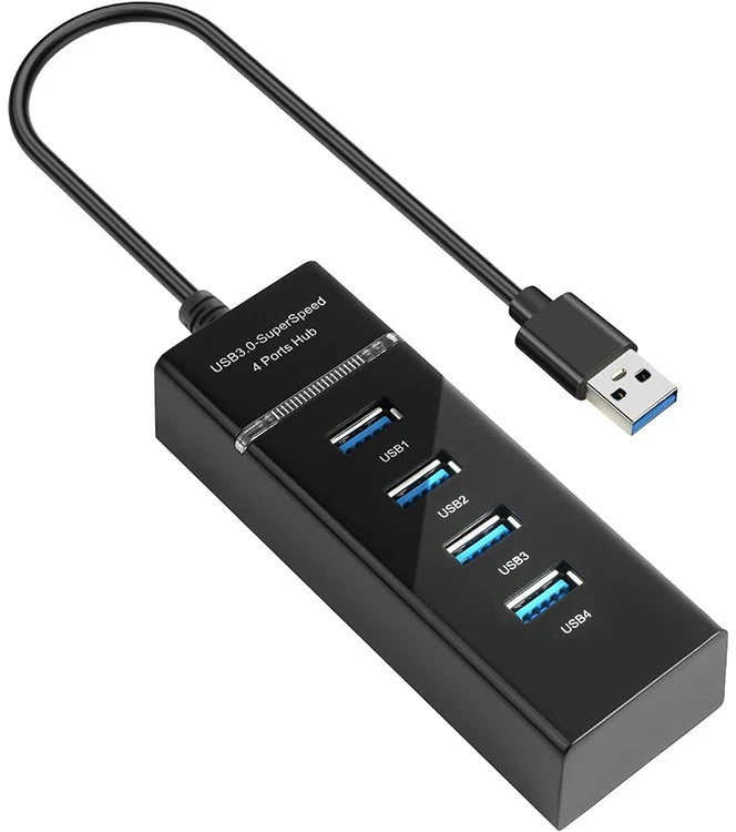 Fusion USB 3.0 šakotuvas su 4 portais