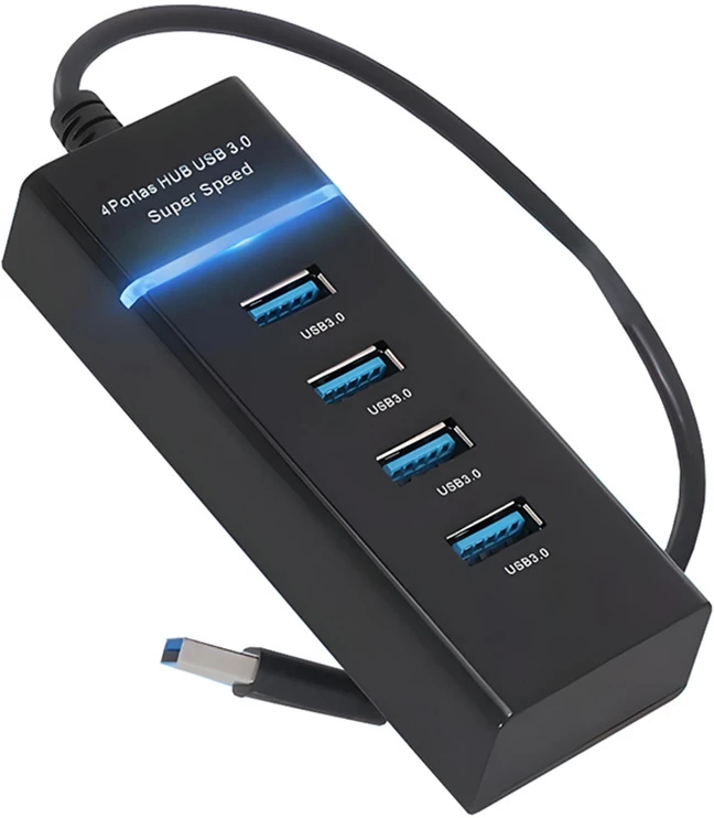 Fusion USB 3.0 šakotuvas su 4 portais